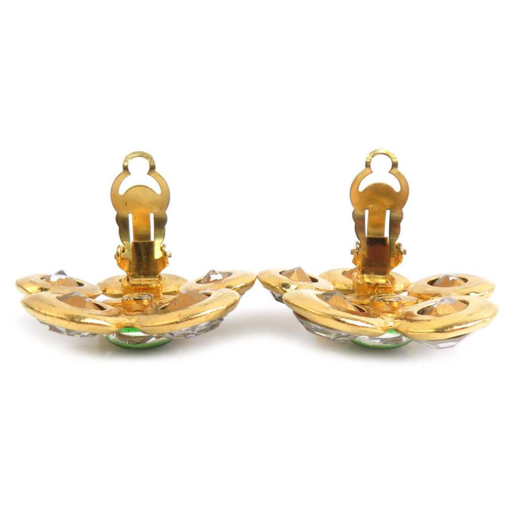 CHANEL Green Earrings - Picture 6 of 8